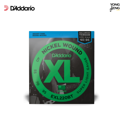 สายกีตาร์เบส D'Addario รุ่น EXL220BT