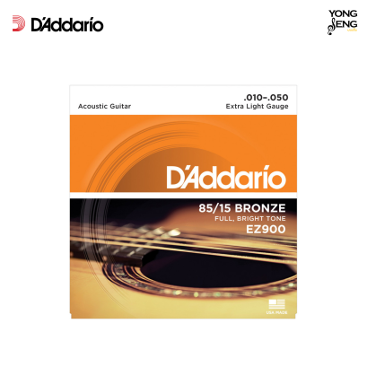 สายกีตาร์โปร่ง D'addario EZ900