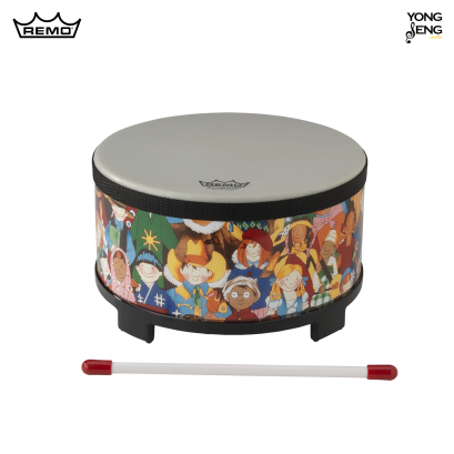 Floor Tom Remo รุ่น Rhythm Club (ลายรูปคน) รหัส RH-5010-00