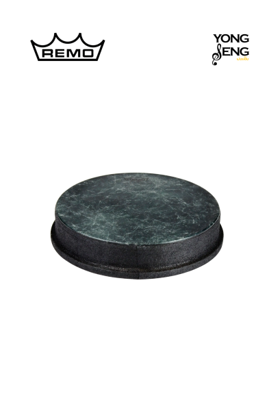 หนัง Djembe Remo รุ่น Mondo Skyndeep - Black Fiberskyn - 12"