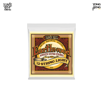 สายกีตาร์โปร่ง ERNIE BALL EARTHWOOD 80/20 (12 สาย) รุ่น P02010