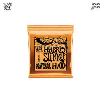 สายกีตาร์ไฟฟ้า Ernie Ball รุ่น Slinky Nickel Wound รหัส P02222