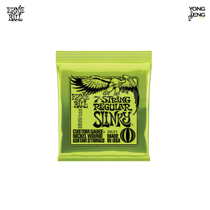 สายกีตาร์ไฟฟ้า Ernie Ball รุ่น Slinky Nickel Wound (7 สาย) รหัส P02621