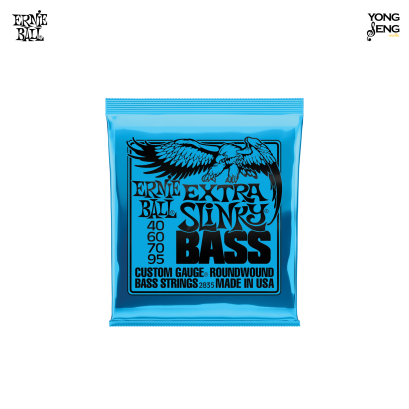 สายกีตาร์เบส ERNIE BALL SLINKY NICKEL WOUND รุ่นP02835