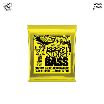 สายกีตาร์เบส ERNIE BALL SLINKY NICKEL WOUND รุ่น P02840