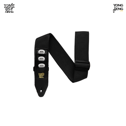 สายสะพายกีตาร์ แบบมีที่เก็บปิ๊ก กว้าง 2 นิ้ว รุ่น P04039