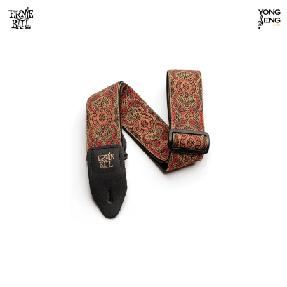 สายสะพาย Ernie Ball (Crimson Paisley Jacquard) รุ่น P04162