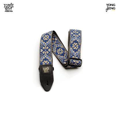 สายสะพาย Ernie Ball (Tribal Blue Jacquard) รุ่น P04165