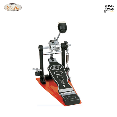 กระเดื่องเดี่ยว/เท้าเดี่ยว ฐานแดง โซ่คู่ Stable