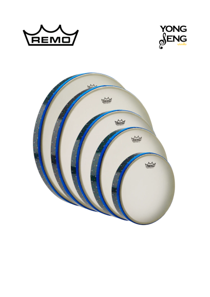 Thinline Frame Drum&nbsp;Remo, Set of 5 w/bag (8",10",12"14",16")