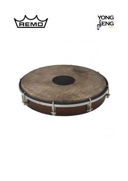 Tablatone Frame Drum Remo 2" x 8" Skyndeep Radial Flare Red