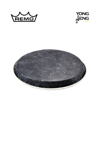 หนัง Djembe Remo รุ่น R-Series F.Skyn, 12.5" Wide Hoop Black
