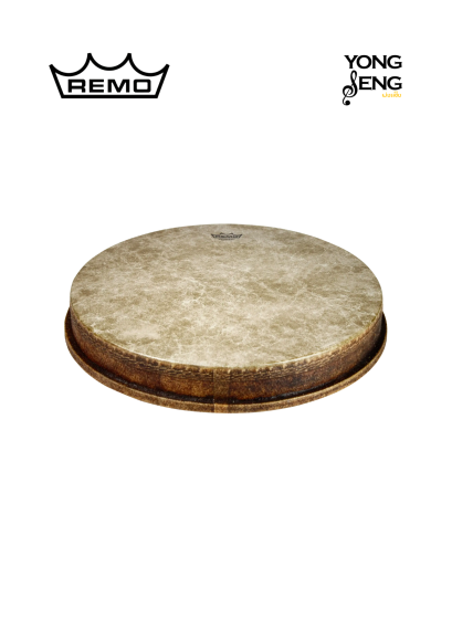 หนัง Djembe Remo รุ่น Mondo Skyndeep - Beige FIBERSKYN - 18"