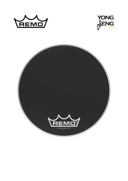 หนังกลอง Remo รุ่น Powermax 2 Ebony