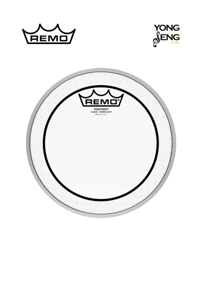 หนังกลอง Remo รุ่น Clear Pinstripe