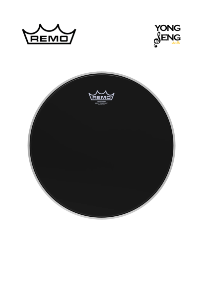 หนังกลอง Remo รุ่น Ebony Pinstripe