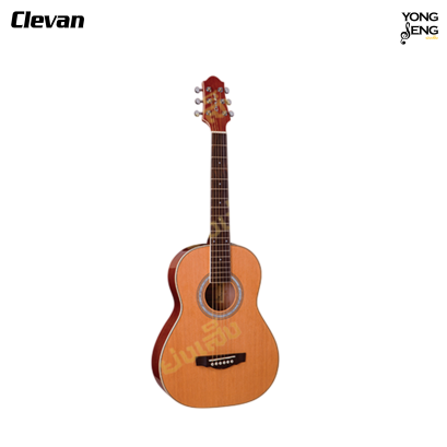 Clevan กีตาร์โปร่ง SA-20 3/4 NA สินค้าแถม (*MOD-A,GCS-6,T3)