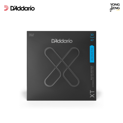 สายกีตาร์โปร่ง D&#039;Addario XTABR1047-12