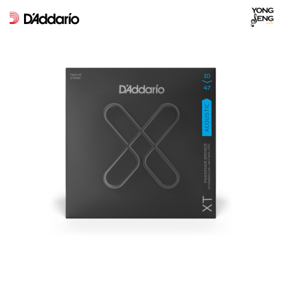 สายกีตาร์โปร่ง D&#039;Addario XTAPB1047-12