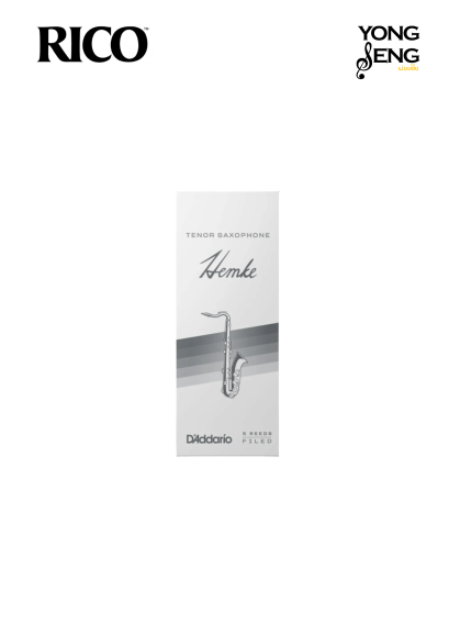 ลิ้นเทเนอร์ แซกฯ Rico รุ่น Hemke