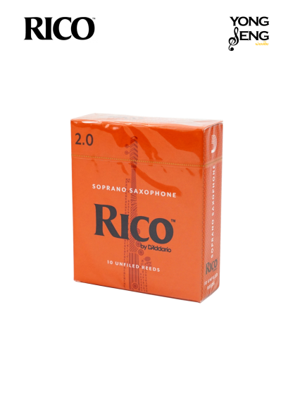 ลิ้นโซปราโน แซกฯ Rico (กล่องส้ม)