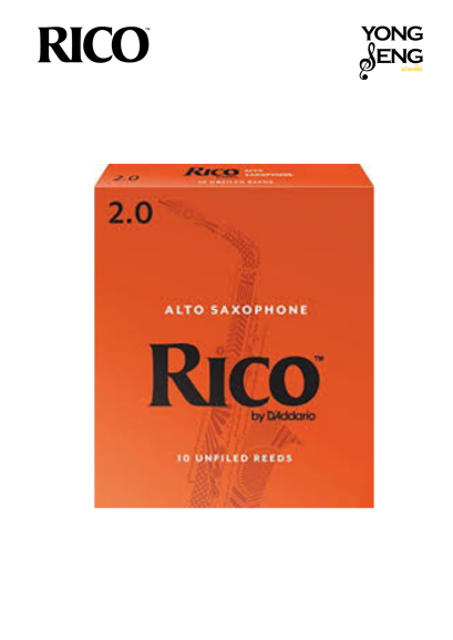 ลิ้นอัลโต แซกฯ Rico (กล่องส้ม)