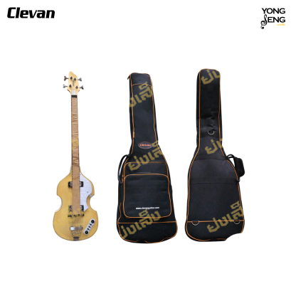 กีตาร์เบส ทรงไวโอลิน Clevan รุ่น CHB-30F