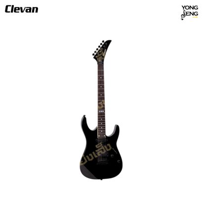 กีตาร์ไฟฟ้าทรงชาเวล Clevan รุ่น CL-13 BK