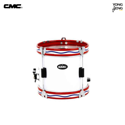 กลองพาเหรดอนุบาล 12&quot;4 หลัก ขอบเหล็ก CMC(กากขาว-เกลียวธรรมดา)