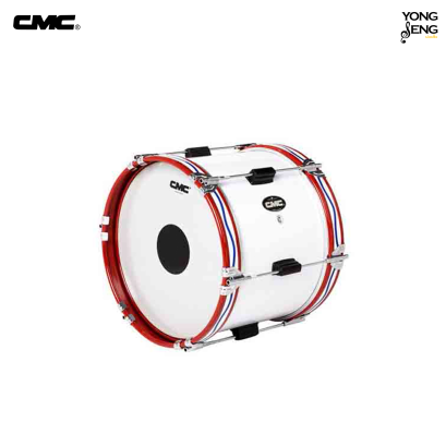 กลองเทเนอร์อนุบาล 14&quot;6 หลัก ขอบเหล็ก CMC (กากขาว-เกลียวธรรมดา)