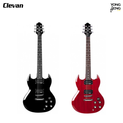 กีตาร์ไฟฟ้าทรงเอสจี  Clevan รุ่น CSG-20