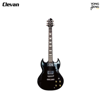 กีตาร์ไฟฟ้าทรงเอสจี  Clevan รุ่น CSG-50