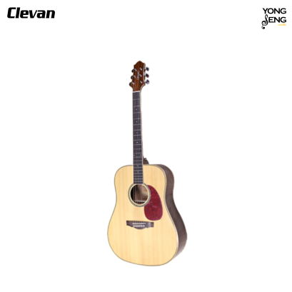 Clevan กีตาร์โปร่ง D-25S NA