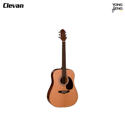 Clevan กีตาร์โปร่ง D-10 NA