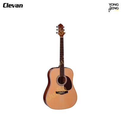 Clevanกีตาร์โปร่ง D-20
