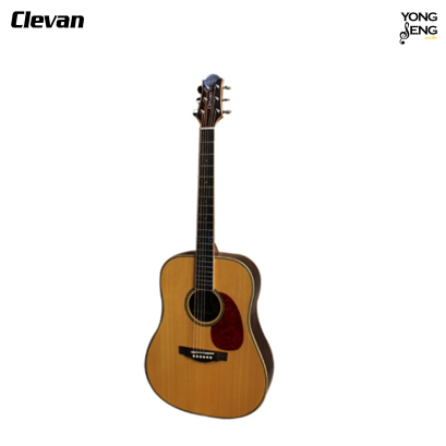 Clevan กีตาร์โปร่ง D-35S NA