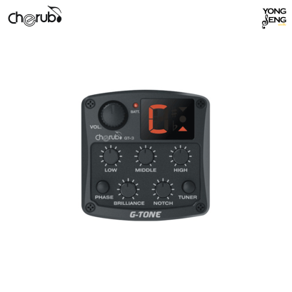 อะคูสติกกีตาร์ปรีแอมป์ Cherub GT-3 EQ กีตาร์