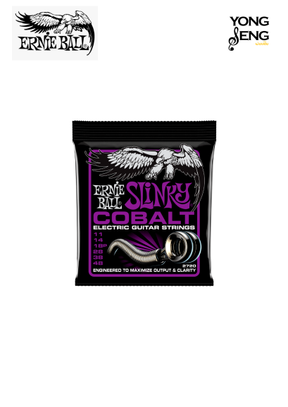 สายกีตาร์ไฟฟ้า Ernie Ball รุ่น Slinky Cobalt 11/48