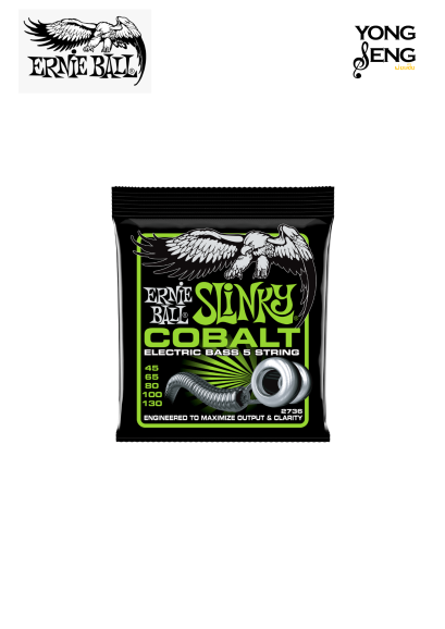 สายกีตาร์เบส Ernie Ball รุ่น Slinky Cobalt (5 สาย)