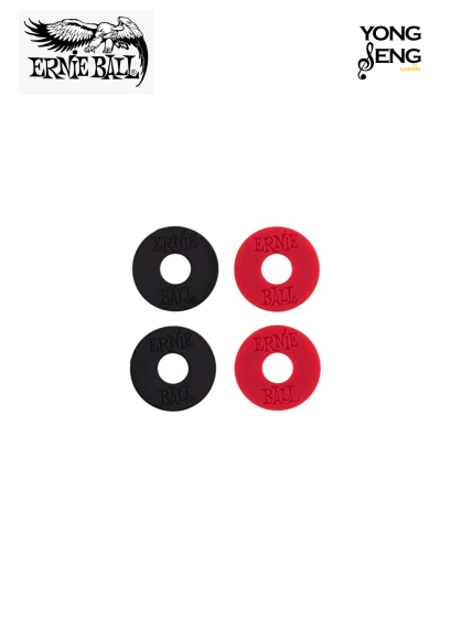 ตัวล็อกสายสะพาย Ernie Ball Black/Red