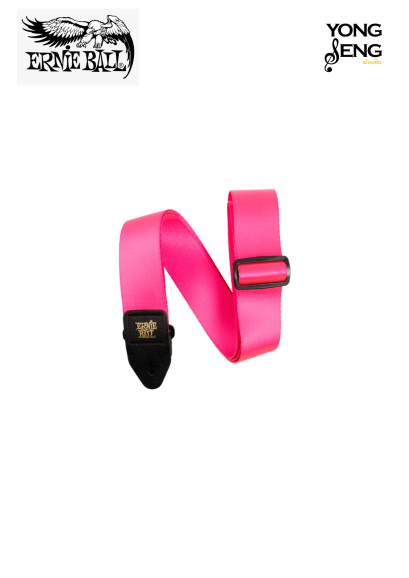 สายสะพาย Ernie Ball (Neon Pink Strap)