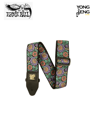 สายสะพาย Ernie Ball (Evening Bloom Jacquard Strap)
