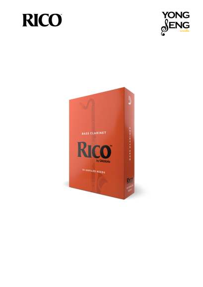 ลิ้นเบสคลาริเน็ต Rico (กล่องส้ม)