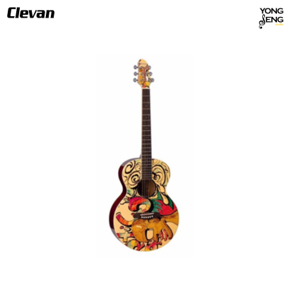 กีตาร์โปร่ง Clevan รุ่น LA-PM