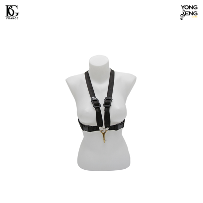 สายสะพายเอี้ยมอัลโต/เทเนอร์ แซกฯ BG (ตะขอล็อก) รหัส S41SH