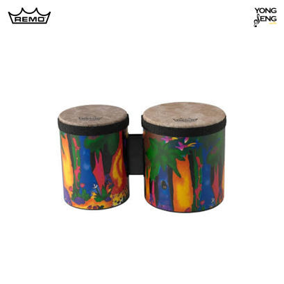กลองบองโก Remo รุ่น Kid Percussion (ลายป่า) รหัส KD-5400-01