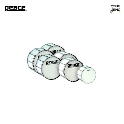 กลองใหญ่ 14 หลัก Peace พร้อมชุดสะพาย
