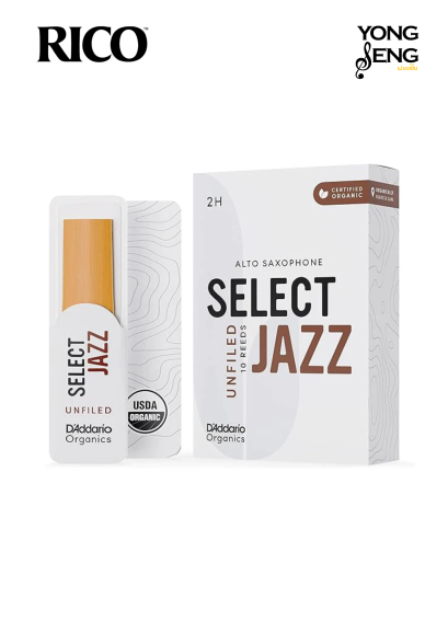 ลิ้นอัลโต แซกฯ D'Addario รุ่น Select Jazz (Unfiled)