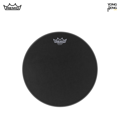 หนังกลอง Remo รุ่น Black Suede Ambassdor