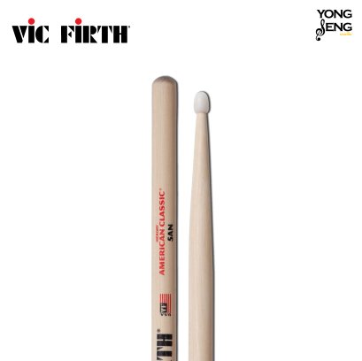 ไม้กลอง Vic Firth รุ่น American Classic (หัวไนลอน) รุ่น5AN